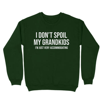 I Don't Spoil My Grandkids I’m Just Very Accommodating Shirt Funny Quote Shirts