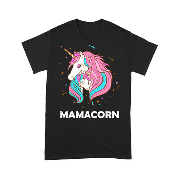 Mamacorn Unicorn Mommy And Baby Mother's Day Gift Shirt - Standard T-shirt