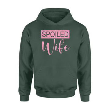 Spoiled Wife Shirt, Wifey Shirt, Wife Shirt, Wife Gift, Custom Shirts, Bride Gift, Gift for Wife, Gift from Husband, Wedding Gift - Standard Hoodie