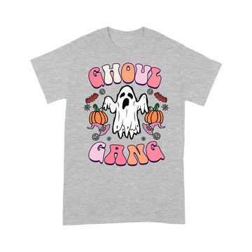 Retro Ghoul Gang Funny Ghouls Hippie Costume Halloween Vibes - Standard T-Shirt