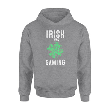Video Gamer Saint Patricks Day Gaming Lucky Gamer For Boys Long Sleeve T-Shirt - Standard Hoodie