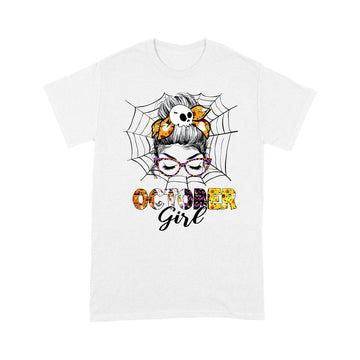 Funny October Girl Birthday Happy Halloween T-shirt - Standard T-Shirt