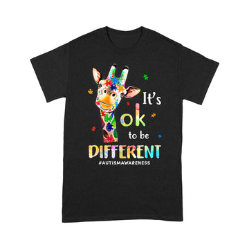 Autism Awareness Acceptance Women Kid Its Ok To Be Different Shirt - Standard T-Shirt