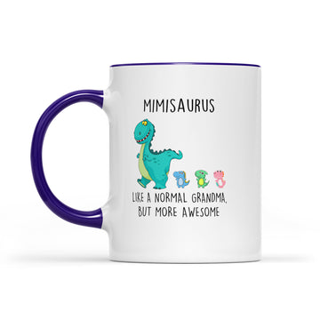 Mimisaurus Like A Normal Grandma But More Awesome Mother's Day Mug - Accent Mug