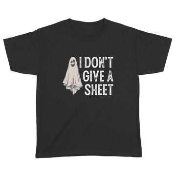 Ghost I Don’t Give A Sheet Funny Halloween Gift Shirt