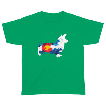 Colorado Corgi - Welsh Pembroke Shirt - Standard Youth T-shirt