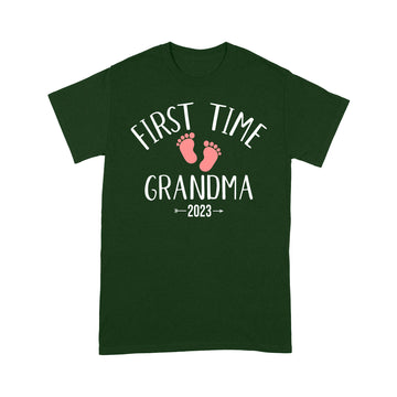 First Time Grandma 2023 Funny Mother's Day For New Grandma Shirt - Standard T-Shirt