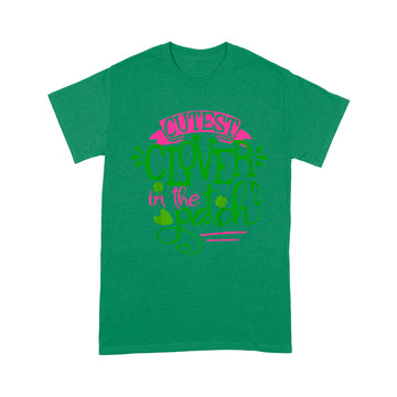 Kids Cutest Clover In The Patch St Patrick's Day Gift Irish Girl T-Shirt - Standard T-shirt