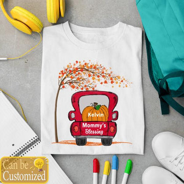Personalized Grandparents’ Little Pumpkins Fall Halloween Shirts Gift For Grandmas - Gift For Mom - Gift For Dad