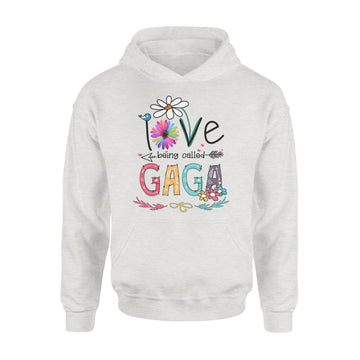 I Love Being Called Gaga Daisy Flower Shirt Funny Mother's Day Gifts - Standard Hoodie