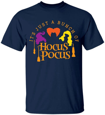 It's Just a Bunch of Hocus Pocus Shirt, Halloween Party Shirts, Hocus Pocus,Sanderson Sisters Tee, Halloween Outfit, 2023 Halloween Shirts