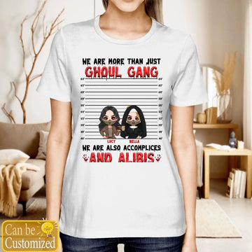 We Are More Than Just Ghoul Gang, Personalized Custom Halloween T Shirt, Halloween Gift Idea For Friends, Besties, BFF