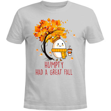 Humpty Dumpty Had A Great Fall Happy Fall Y'all Thanksgiving Shirt