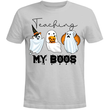 Teaching My Boos Halloween Teacher Kindergarten Teacher Shirt