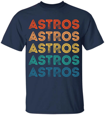 Astros Name Personalized Vintage Retro Gifts Men Women Shirt