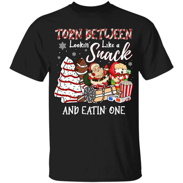 Torn Between Looking Like A Snack Or Eating One Christmas T-Shirt