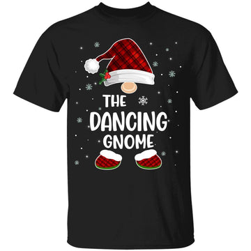 The Dancing Gnome Buffalo Plaid Matching Family Christmas Pajama Shirt