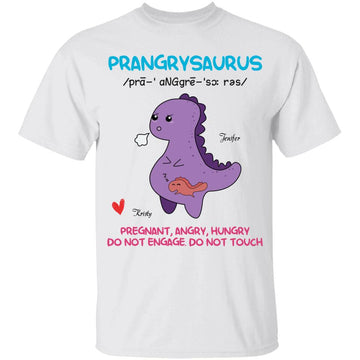 Prangrysaurus Personalized T Shirt, Gift Shirts For Mom, Mother's Day Gift T-shirts