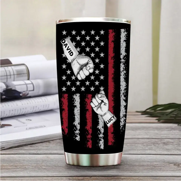 Dear Dad You Are The Best Dad Ever Personalized Tumbler, Best Gift For Father