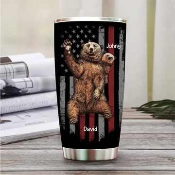 Best Papa Ever Personalized Tumbler, Best Gift For Father, Grandpa