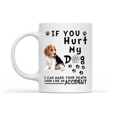 Custom Photo If You Hurt My Dog Mugs, Gift Mugs for Dog Lovers