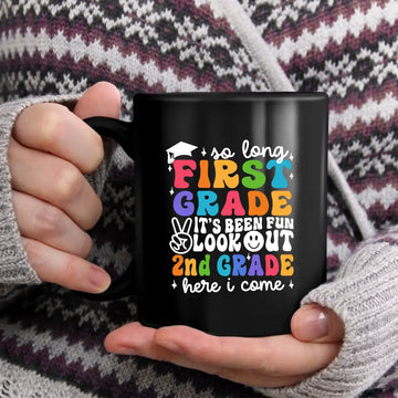 So Long Pre-k It's Been Fun Look Out Kindergarten Here I Come Kindergarten Mugs - Gift For Son, Daughter -  Back To School Mugs