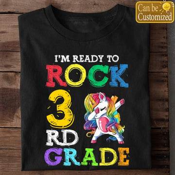 I’m Ready To Rock Kindergarten Personalized Shirts - Gift For Son, Daughter - Back To School