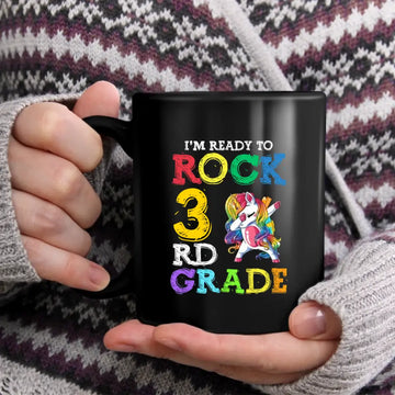 I’m Ready To Rock Kindergarten Personalized Mugs - Gift For Son, Daughter - Back To School