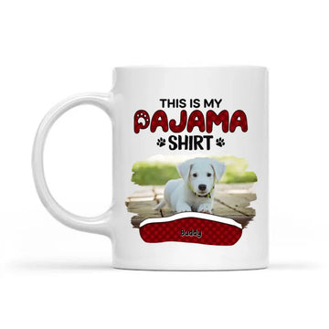 This is My Pyjama Custom Photo Mug, Dog & Cat Personalized Mug, Gift For Pet Lovers, Pet Owners Mugs, Hoodie