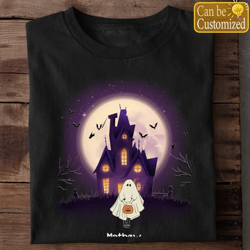 Halloween Ghost Family Personalized Shirt - Gift For Family HalloweenT-Shirt