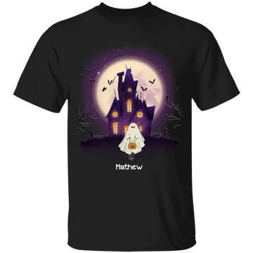 Halloween Ghost Family Personalized Shirt - Gift For Family HalloweenT-Shirt
