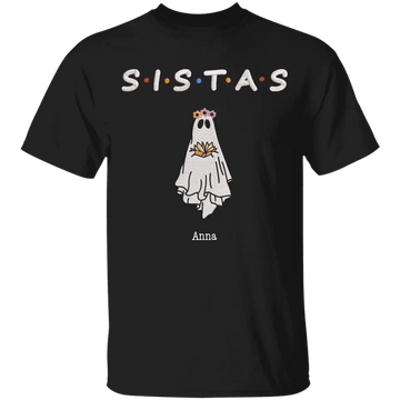 Retro Spooky Vibes, Personalized T Shirt, Gift For Family, Friends, Halloween