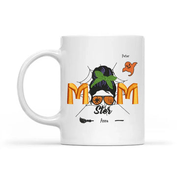 Halloween Momster Personalized Mug, Gift For Mom, Mother - Halloween Gift