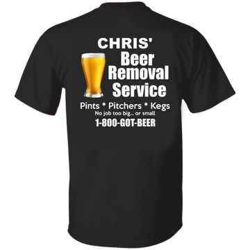 Personalized Clint's Beer Removal Service Shirt, Shirt funny Beer, Beer removal service T-Shirt, Beer shirts