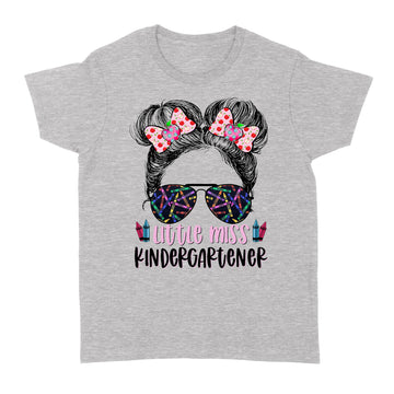 Little Miss Kindergarten Girls First Day Of Kinder Daughter Shirt - Standard Women's T-shirt