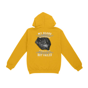 My Scars Tell A Story They Are Reminders Of When Life Tried To Break Me But Failed Shirt - Standard Hoodie