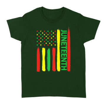 Juneteenth In Flag For Black History Day Black History Junet Shirt - Standard Women's T-shirt