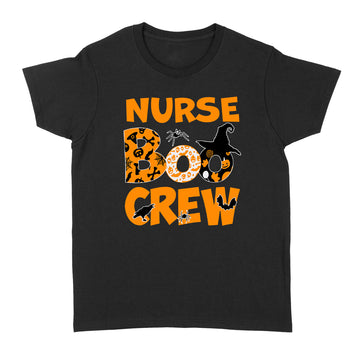 Halloween Nurse Boo Crew Witch T-shirt - Standard Women's T-shirt