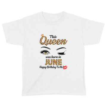 This Queen Was Born In June Funny A Queen Was Born In June Shirt