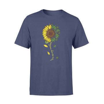 You are my sunshine weed sunflower gift Shirt - Premium T-shirt
