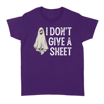 Ghost I Don’t Give A Sheet Funny Halloween Gift Shirt