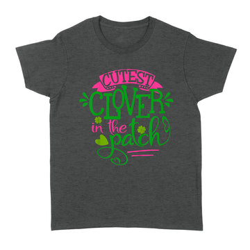 Kids Cutest Clover In The Patch St Patrick's Day Gift Irish Girl T-Shirt - Standard Women's T-shirt