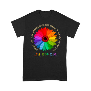 Equal Rights For Others Does Not Mean Fewer Rights For You It's Not Pie Shirt - Standard T-Shirt