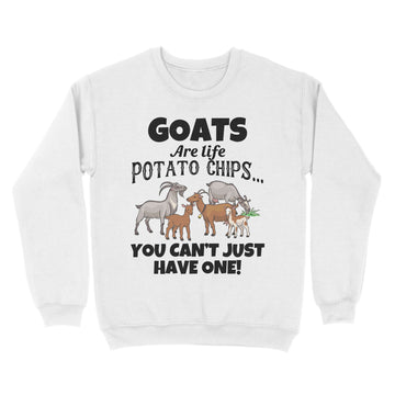 Goats Are Like Potato Chips You Cant Just Have One Funny Shirt