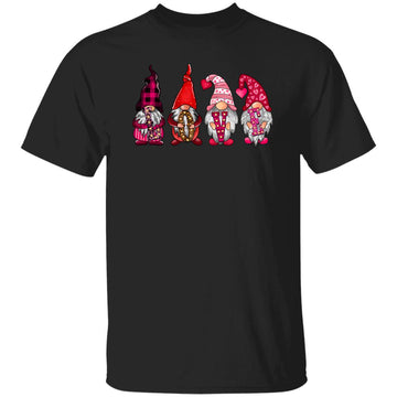 Love Gnome Valentines Day, Love Valentines Gnomes Hearts T-Shirt