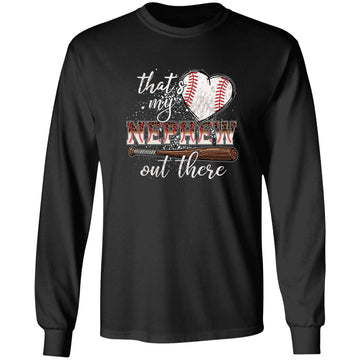 That's My Nephew Out There Baseball Aunt Auntie Mothers Day Shirt