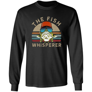 The Fish Whisperer Vintage T-Shirt - Fishermen Shirt - Fishing Shirt - Fishing Lovers Shirts