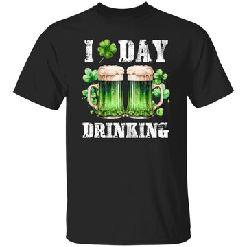 St Patrick's Day I Love Day Drinking Funny Gifts Beer Lover T-Shirt