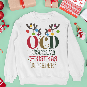I Have OCD Shirt, Obsessive Christmas Disorder Shirt, Funny Christmas Shirt, Christmas Gift, Obsessive Christmas Disorder Tshirt