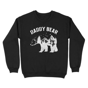 Daddy Bear Best Dad Tshirt Fathers Day Father Pop Gifts Men Shirt - Standard Crew Neck Sweatshirt